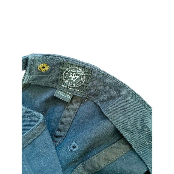 47 Brand Mens Hat Colonials Navy‎ Blue Fitted One Size - Picture 9 of 9